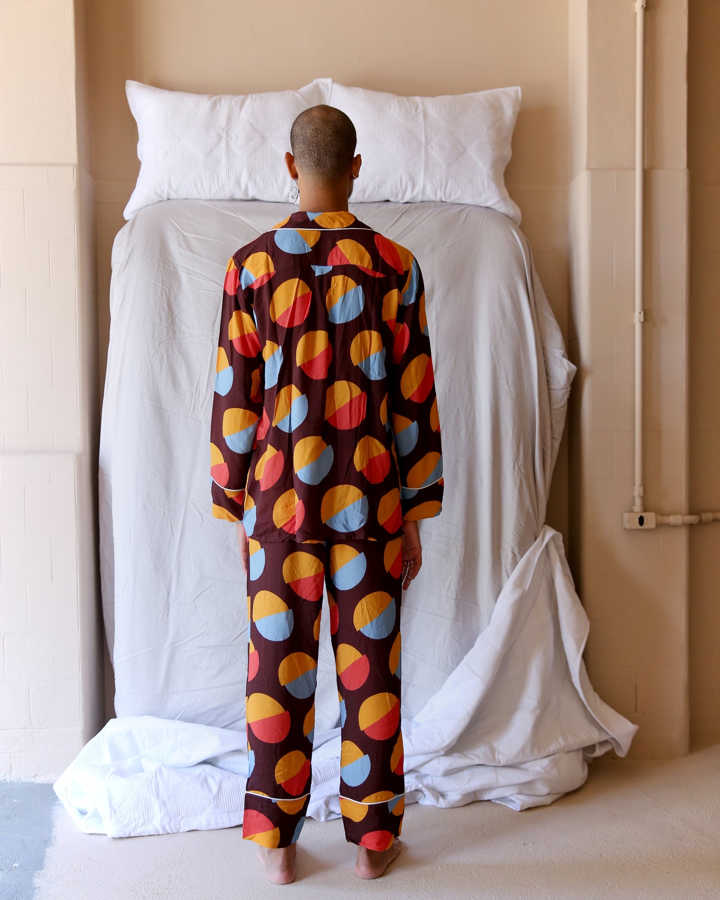 Pijama Estampado - Bolas - Nova Variante Cor
