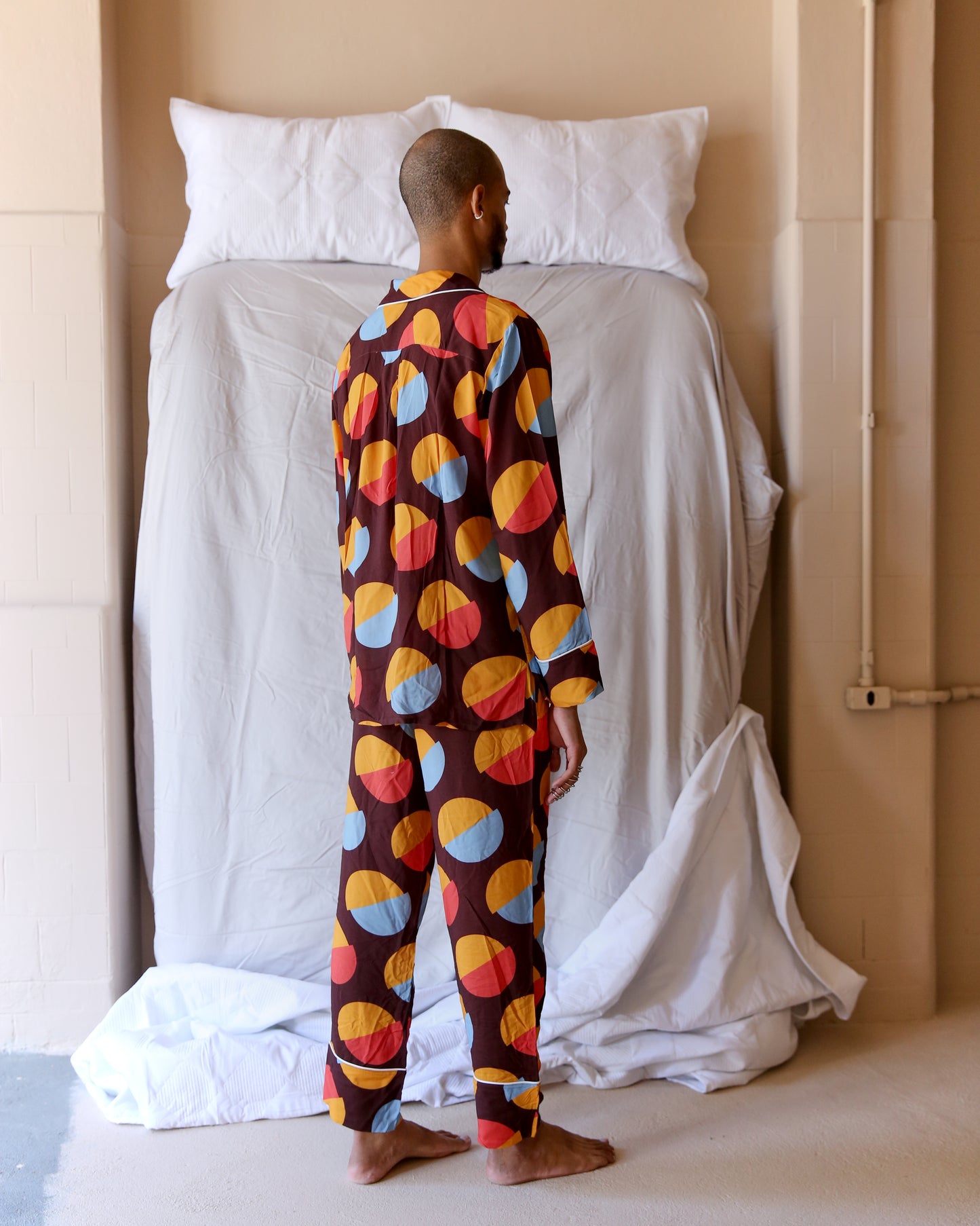 Pijama Estampado - Bolas - Nova Variante Cor