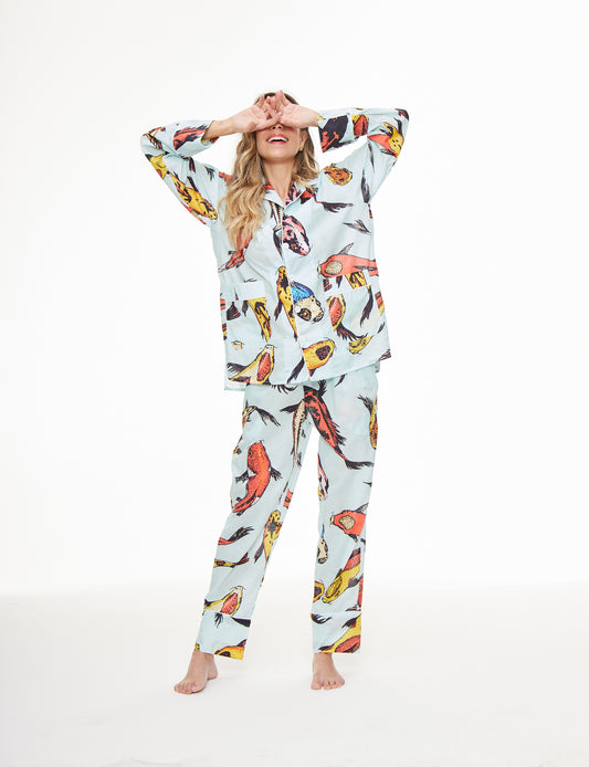 Pijama Estampado - Carpas